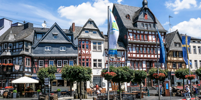 Adenau Stadt in der Eifel