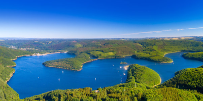 der Ruhrsee in der Eifel